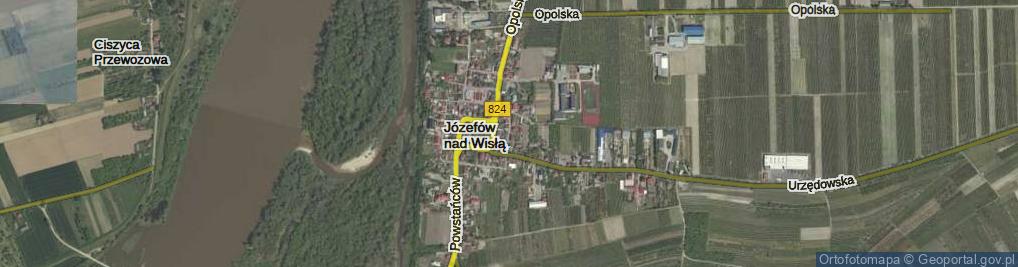 Zdjęcie satelitarne Partyzantów ul.